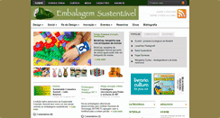 Desktop Screenshot of embalagemsustentavel.com.br